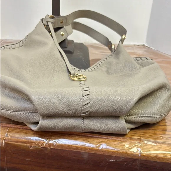 Lodis Gray Hobo Bag with Slouchy Design